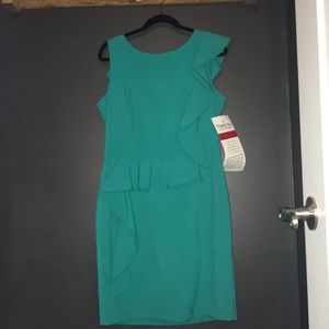 NWT, beautiful Calvin Klein dress. Size 14.
